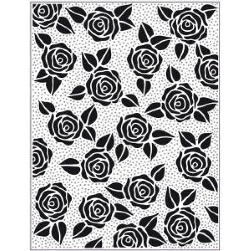 Rose Blooms Embossing folder EFPP-009